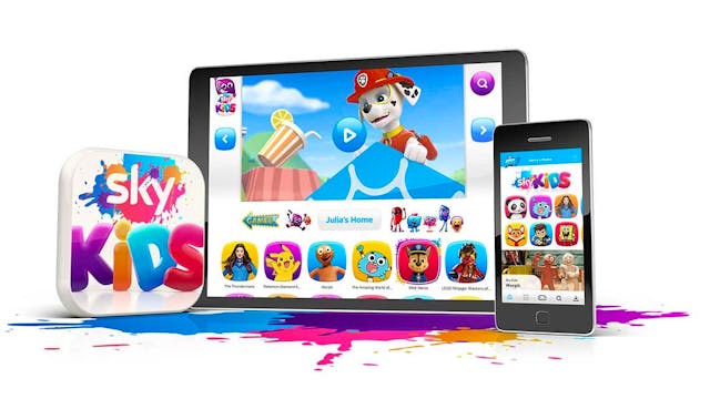 What is the Sky Kids app?